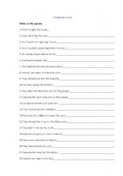 English Worksheet: Passive voice quiz