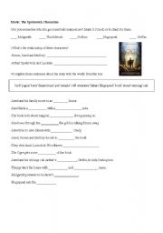 English Worksheet: Movie: The Spiderwick Chronicles - with keys