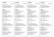 English Worksheet: Bubbly (by Colbie Caillat) 