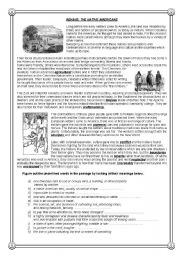 Indians: The Native Americans - Reading comprehension (2)