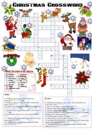 Christmas crossword (05.12.2008)