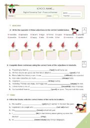 Grammar TEST for Advanced students or Upper Intermediate