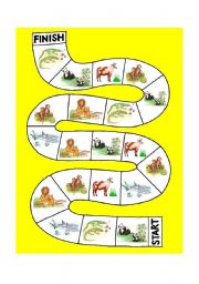 English Worksheet: Animal Game 3 - What do animals eat?