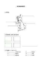 English Worksheet: Wooksheet - review