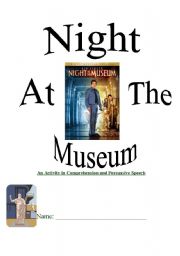Night At The Museum Comprehension Packet