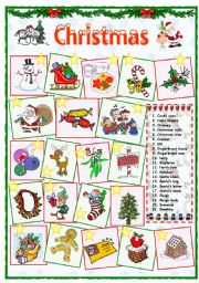 Christmas vocabulary (1 of 2)