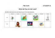 English worksheet: past continuous/past simple