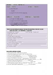 English Worksheet: either or