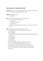 English Worksheet: must , have to, dont have to