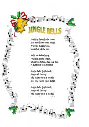 Jingle Bells worksheets
