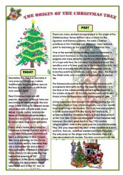 THE ORIGIN OF THE CHRISTMAS TREE