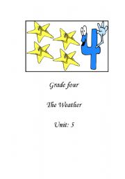 English Worksheet: weather and season