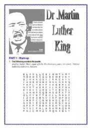 Martin Luther King (12 pages )
