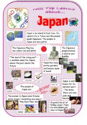 japan basic facts worksheet esl worksheet by mhsesol