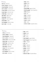 English Worksheet: Daily Routine