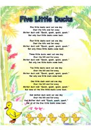 english songs lyrics for kids