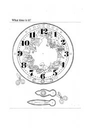 Make a clock to tell the time.
