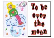 Idioms 9 out of 9 - to be over the moon
