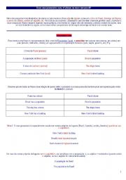 English worksheet: Possissive 