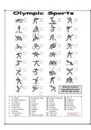 Pictogram Olympic Sports