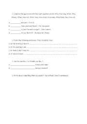 English worksheet: modals_questions