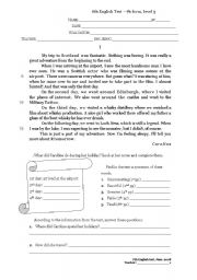 English Worksheet: Holidays