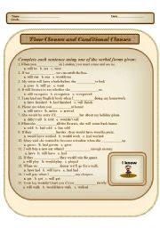 Time Clause and Conditional Clause