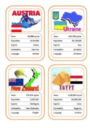 Countries Card Game (Part 6 - additional)
