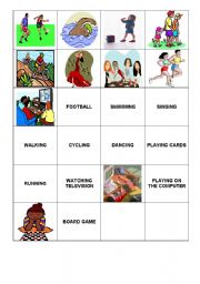 Matching exercise hobbies and sports