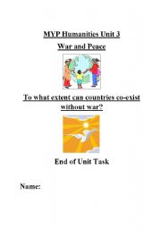 English worksheet: Assignment on the UN