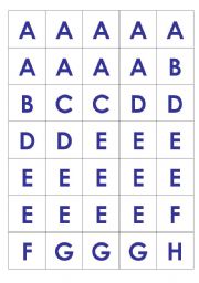 Scrabble Tiles (upper case)