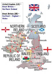 british isles map