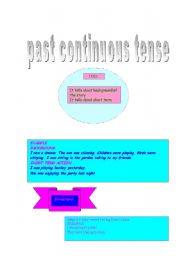 English Worksheet: past tense