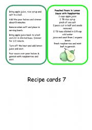 recipe cards set 2