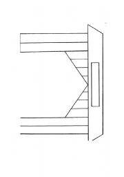 English Worksheet: Dog Kennel Template