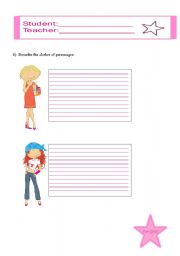 English worksheet: Exercise of clothes for girls
