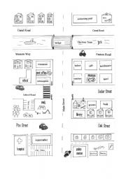 blank town map for kids