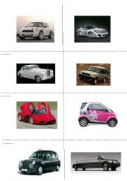 English Worksheet: Cars Cars Cars!