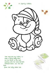 English Worksheet: Preschool colouring pages.