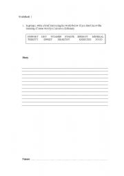 English Worksheet: Story