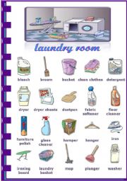 Rooms in the house - Laundry room