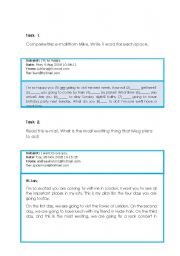 English Worksheet: worksheet writing e-mail