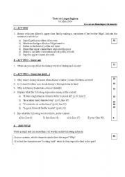 English worksheet: Look Back in Anger