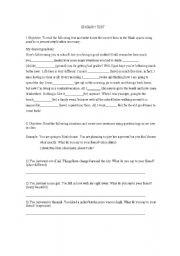 English worksheet: Used to + Question tags