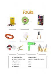 Tools (For Electricity trainees)