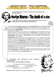 Conjunctions - Marilyn Monroe - The death of a star