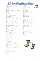 high school musical lyrics