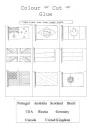 Flags, countries and nationalities