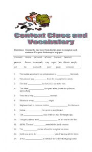 Context Clues and Vocabulary