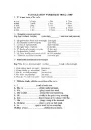 English worksheet: past smple worksheet